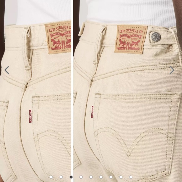 New Levi's CINCH BARREL WOMEN'S JEANS Size 26 - Picture 2 of 7